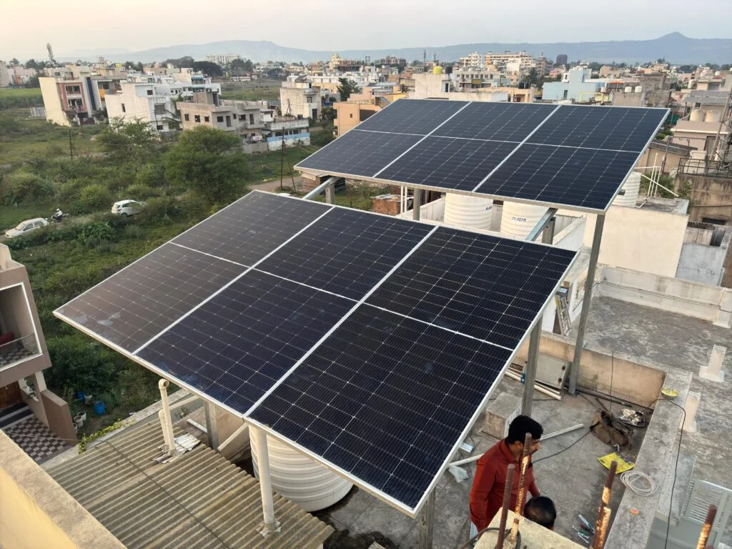 Solar Power Plant Installation